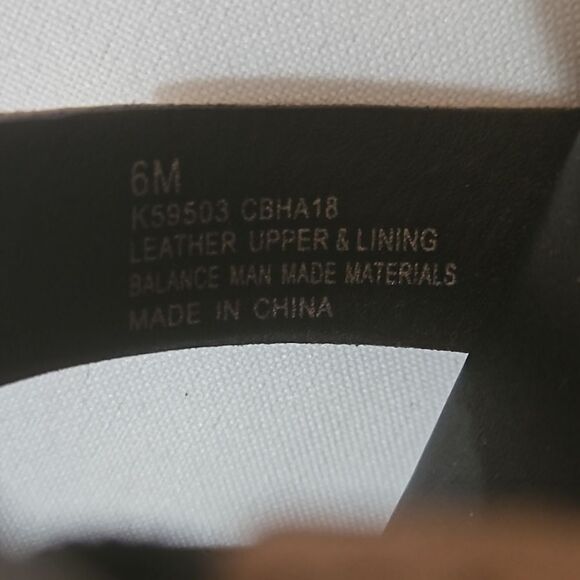 NWOT Kork-Ease Black suede, tan leather slide on shoes size 6 - Picture 8 of 10